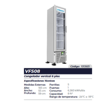 Congeladores verticales
